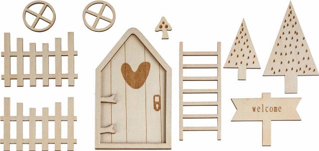 LIV & BO Dveře pro skřítka