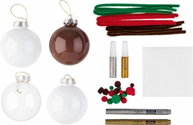 LIV & BO Sada koulí k domalování 4ks 35 dílná sada