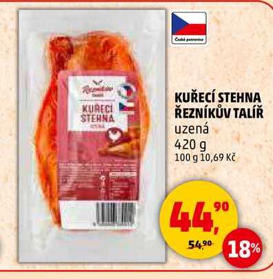 KUŘECÍ STEHNA ŘEZNÍKŮV TALÍŘ, 420 g