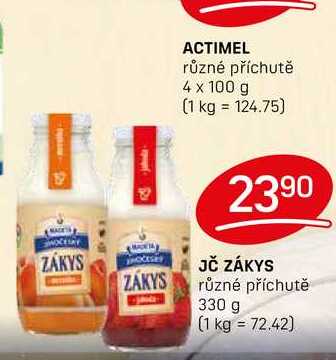 JČ ZÁKYS různé příchutě 330 g