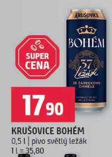 Krušovice bohém 0,5l