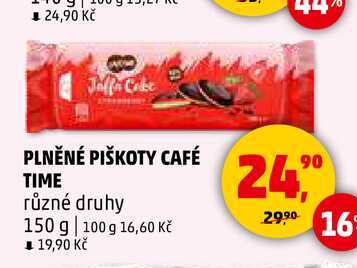 PLNĚNÉ PIŠKOTY CAFÉ TIME, 150 g 