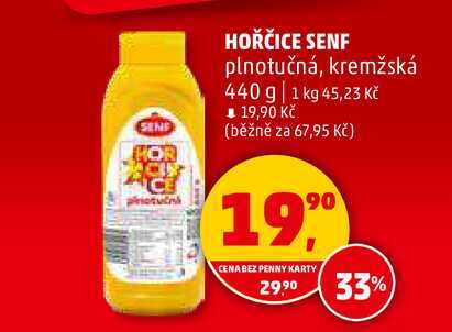 HOŘČICE SENF, 440 g 