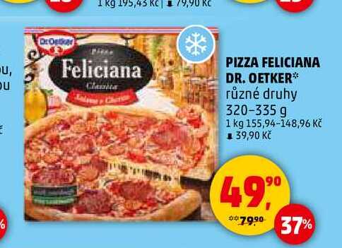 PIZZA FELICIANA DR. OETKER, 320-335 g