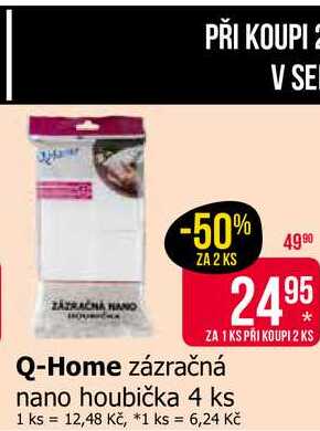  Q-Home zázračná nano houbička 4 ks 