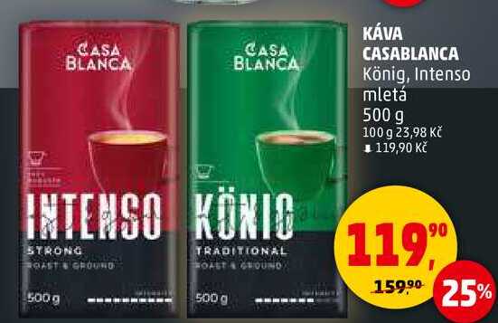 KÁVA CASABLANCA, 500 g 