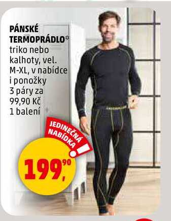 PÁNSKÉ TERMOPRÁDLO, 1 balení 