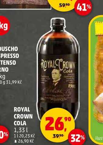 ROYAL CROWN COLA, 1,33 l