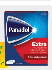 PANADOL EXTRA 500 mg/65 mg 24 tablet