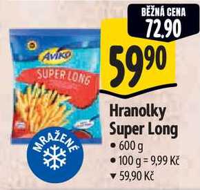 Hranolky Super Long, 600 g