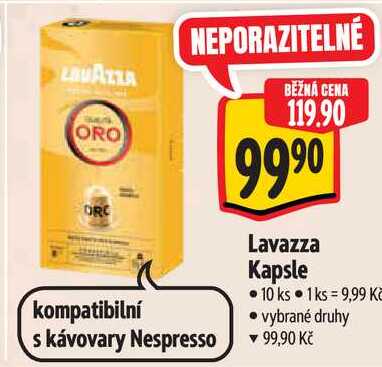 Lavazza Kapsle, 10 ks 