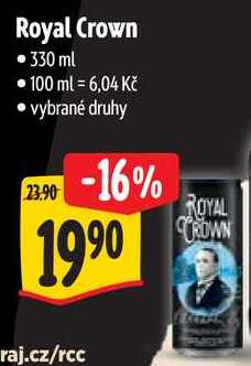 Royal Crown, 330 ml 