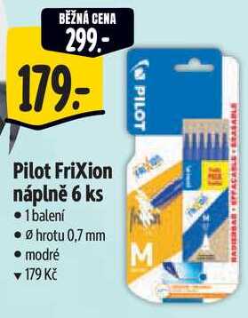Pilot FriXion náplně 6 ks