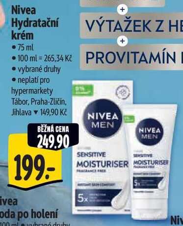 Nivea Hydratační krém, 75 ml