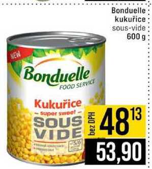 Bonduelle kukuřice sous-vide 600 g