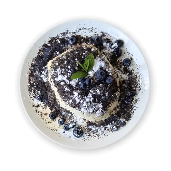 Hotovky by Košík Velký borůvkový knedlík ‚blboun‘ s mákem a máslem