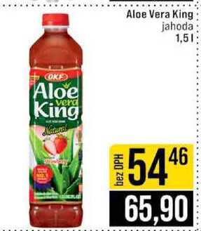 OKF Aloe Vera King jahoda 1,5 l