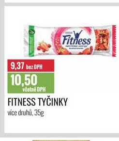 FITNESS TYČINKY 35g