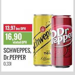SCHWEPPES, Dr.PEPPER 0,33l