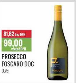 PROSECCO FOSCARO DOC 0,75l