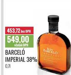 BARCELÓ IMPERIAL 38% 0,7l