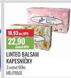 LINTEO BALSAM KAPESNÍČKY 90ks