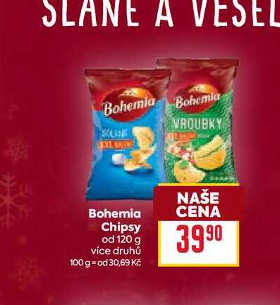 Bohemia Chipsy od 120 g
