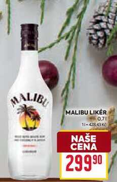 MALIBU LIKÉR 0,7l
