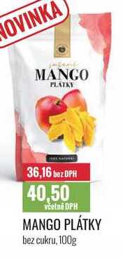 MANGO PLÁTKY 100g 