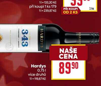 Hardys 0,75l