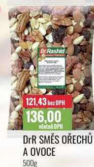 DrR SMĚS OŘECHŮ A OVOCE 500g 