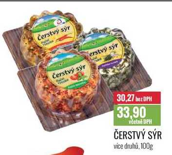 ČERSTVÝ SÝR 100g 