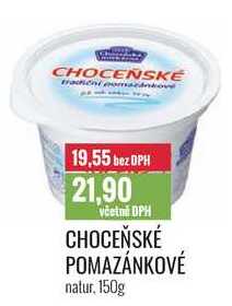 CHOCEŇSKÉ POMAZÁNKOVÉ natur, 150g