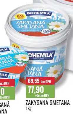 ZAKYSANÁ SMETANA 1Kg