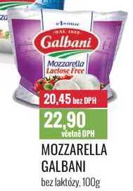 MOZZARELLA GALBANI bez laktózy, 100g 