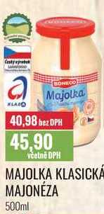 MAJOLKA KLASICKÁ MAJONÉZA 500ml