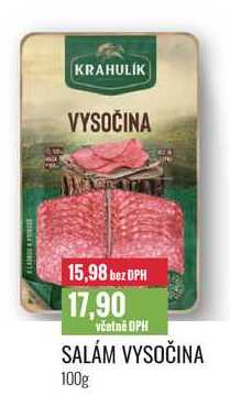 SALÁM VYSOČINA 100g 
