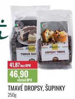 TMAVÉ DROPSY, ŠUPINKY 250g 
