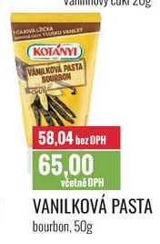 VANILKOVÁ PASTA bourbon, 50g