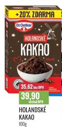 HOLANDSKÉ KAKAO 100g 