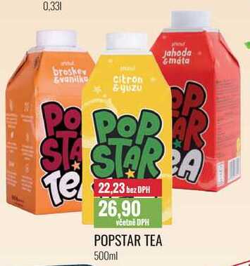 POPSTAR TEA 500ml 