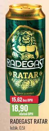 RADEGAST RATAR 0,5l