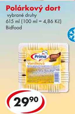 Polárkový dort, 615 ml