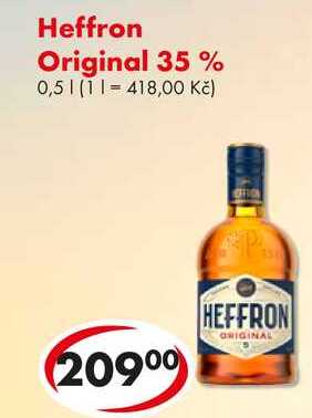 Heffron Original 35 %, 0,5 l