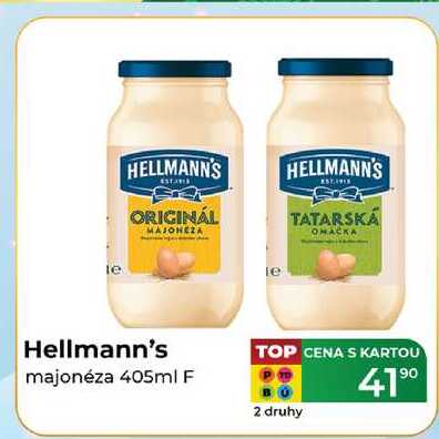 Hellmann's majonéza 405ml