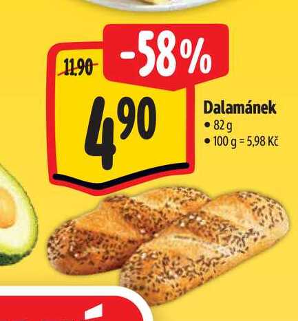 Dalamánek 82g