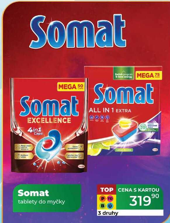 Somat tablety do myčky  