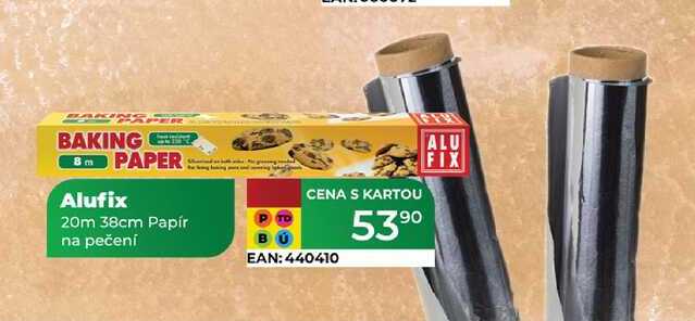 Alufix 20m 38cm Papír na pečení 