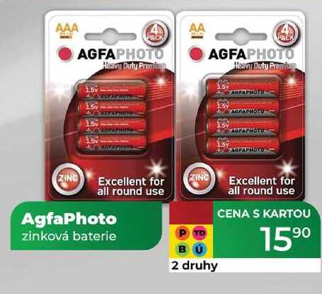 AgfaPhoto zinková baterie  