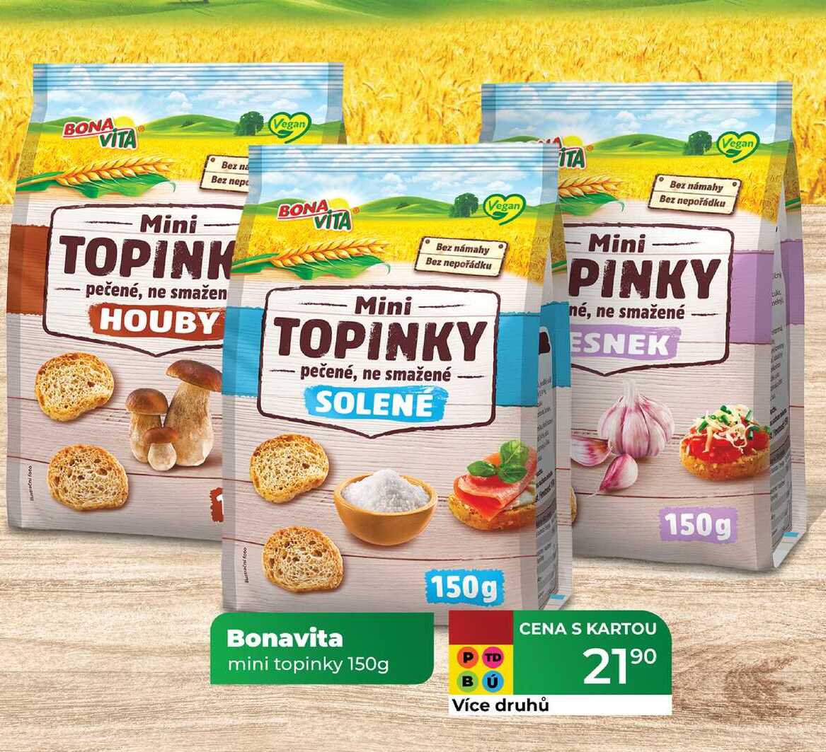 Bonavita mini topinky 150g 